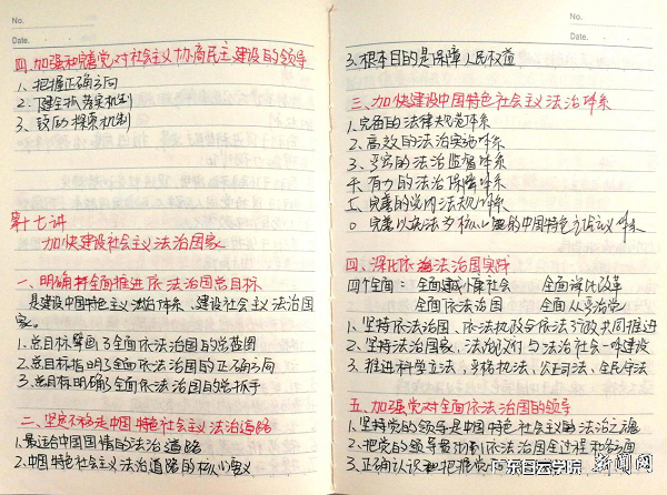 学生党员学习习近平新时代中国特色社会主义思想三十讲读书笔记.png